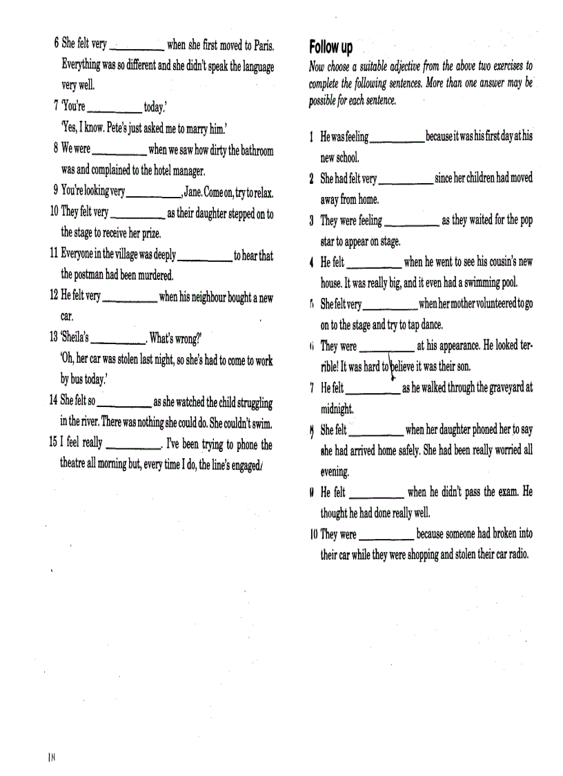 image for page Target Vocabulary 2 with key