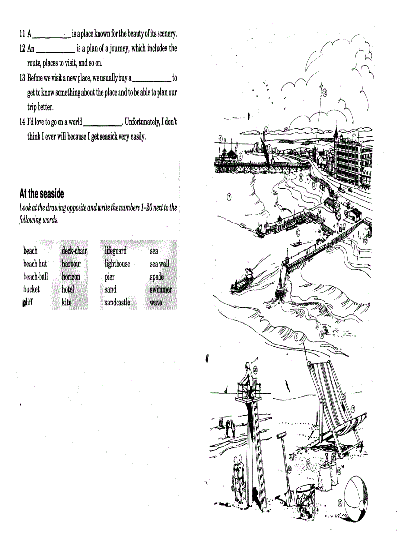 image for page Target Vocabulary 2 with key