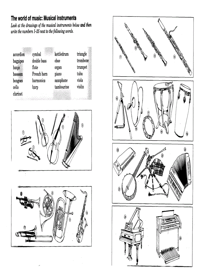 image for page Target Vocabulary 2 with key