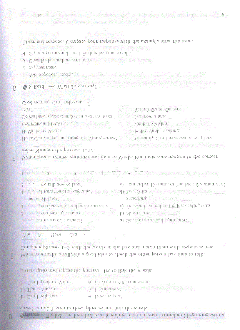 image for page Telephone English