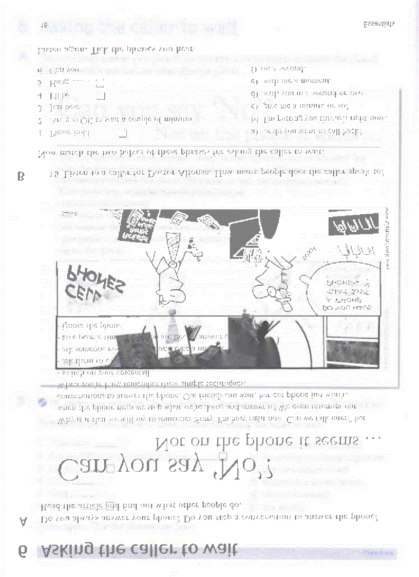 image for page Telephone English