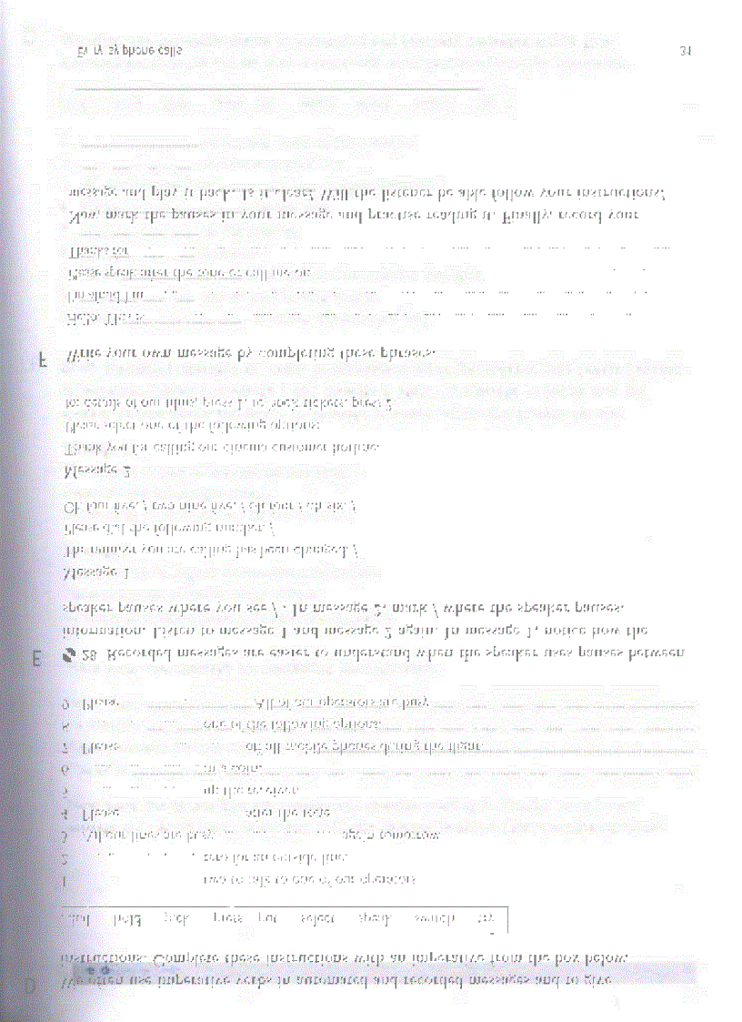 image for page Telephone English