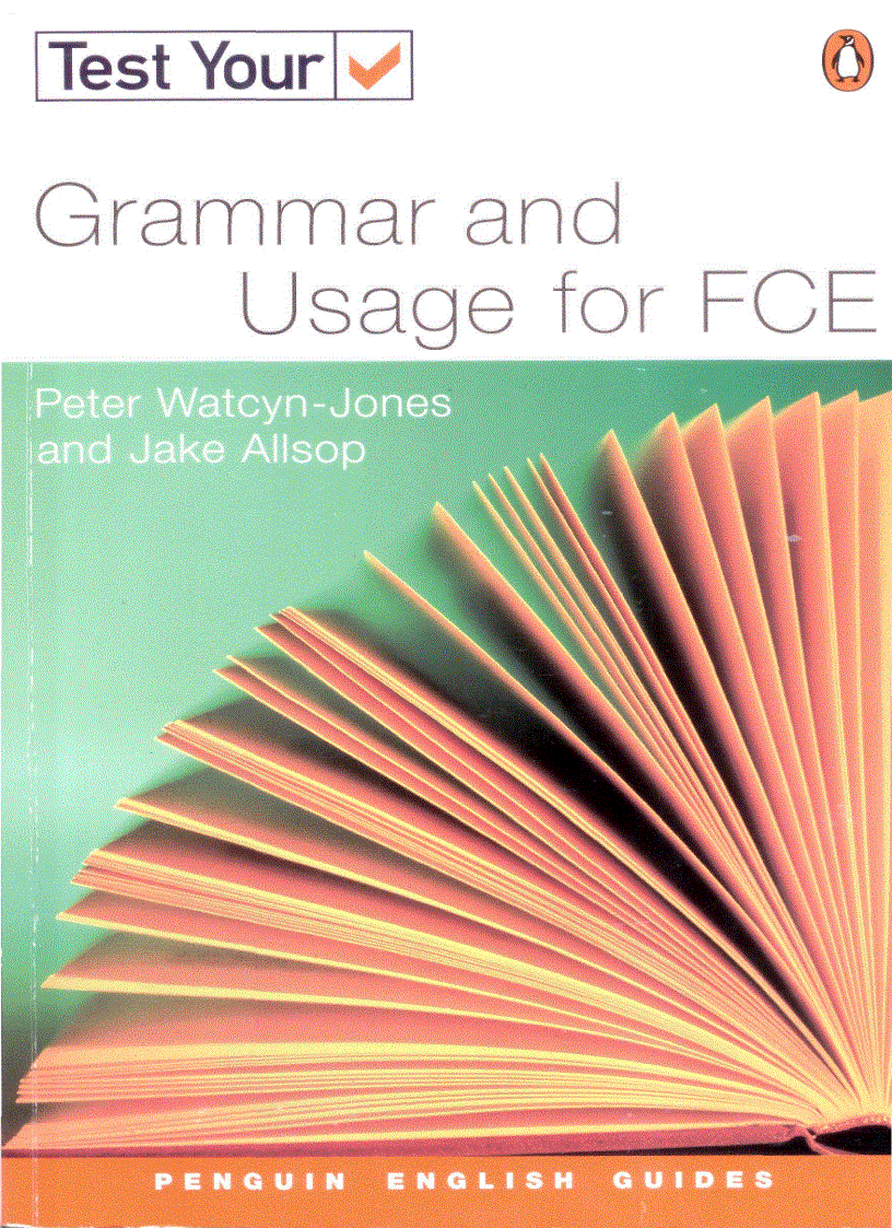 Test Your Grammar And Usage For FCE