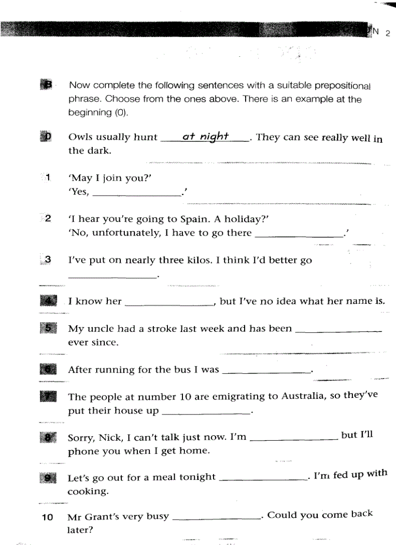 image for page Test Your Grammar And Usage For FCE