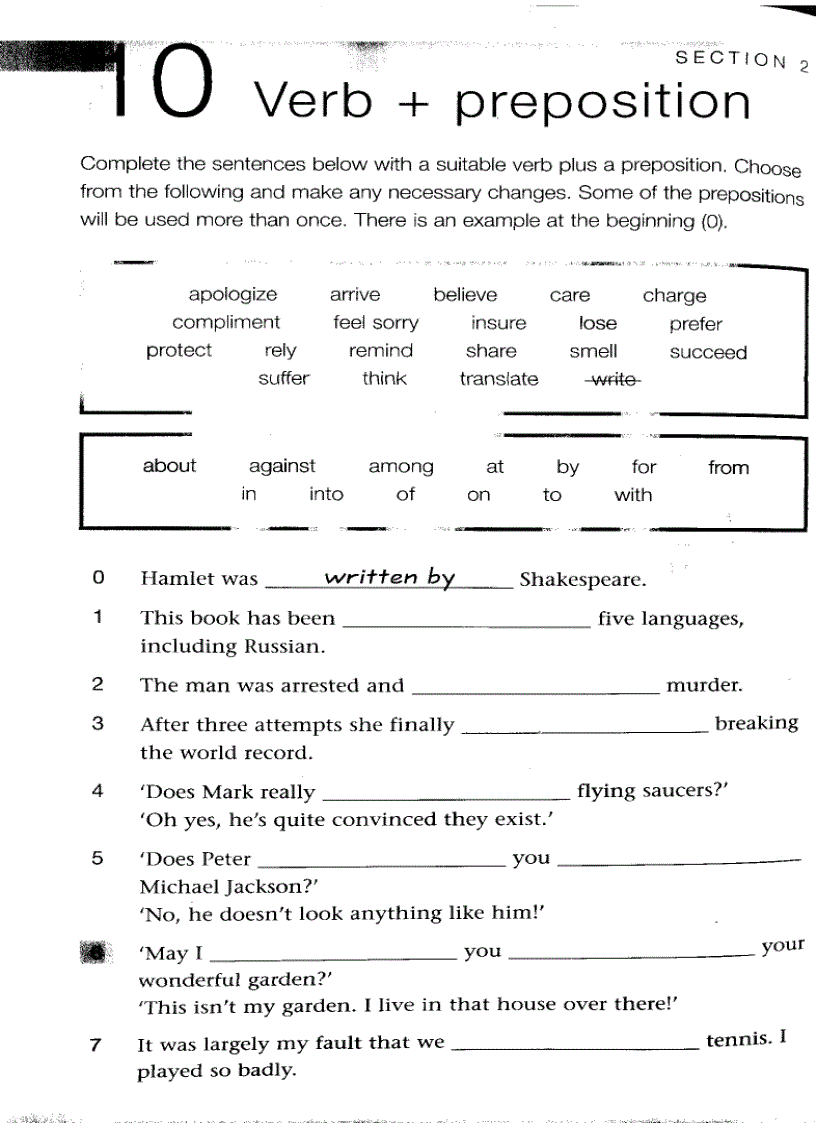 image for page Test Your Grammar And Usage For FCE