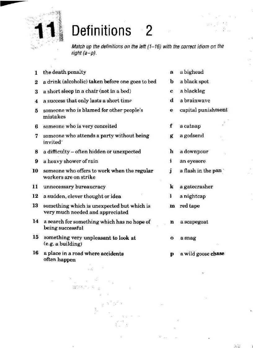 image for page Test your idioms