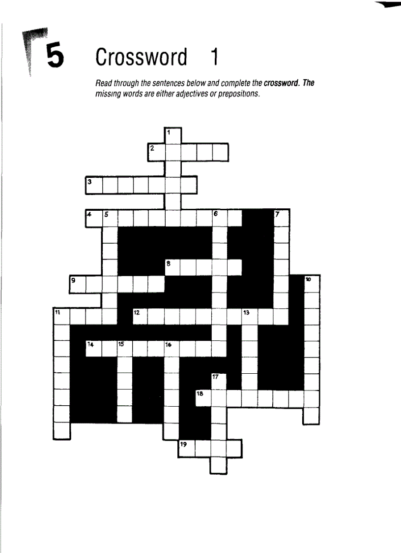 image for page Test Your Prepositions
