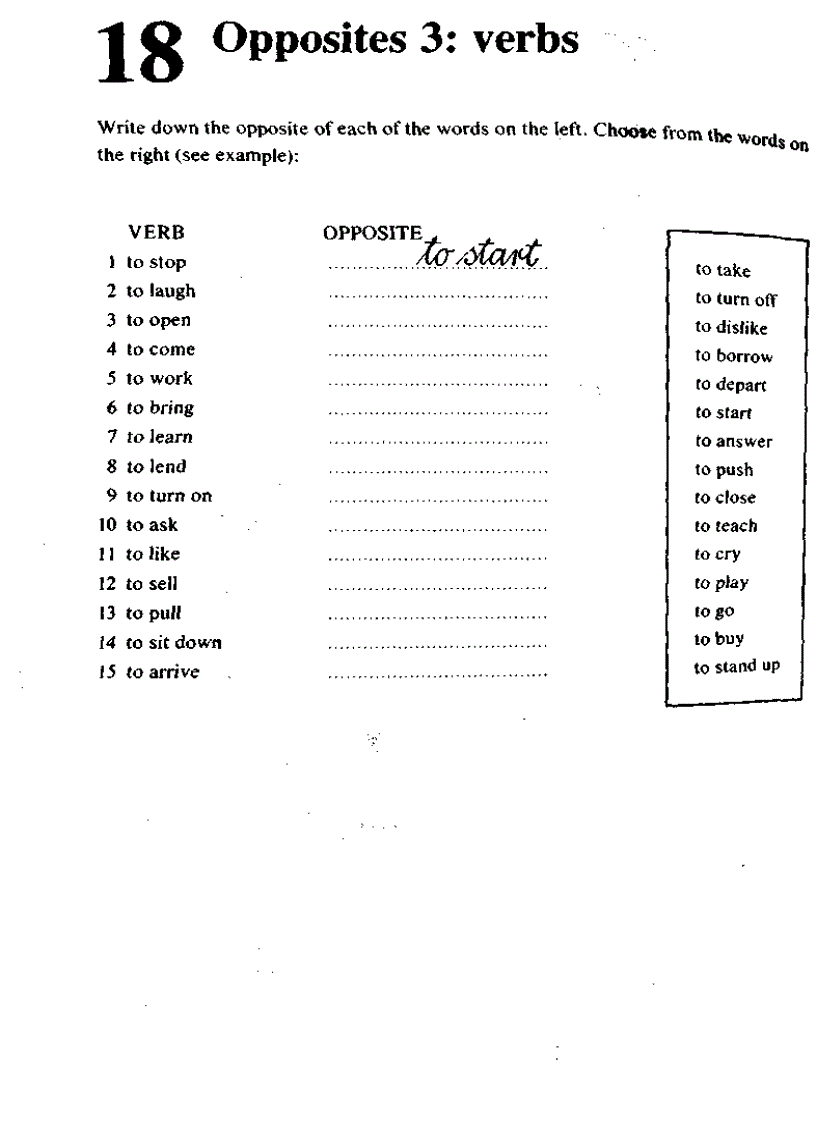 image for page Test Your Start Testing Your Vocabulary