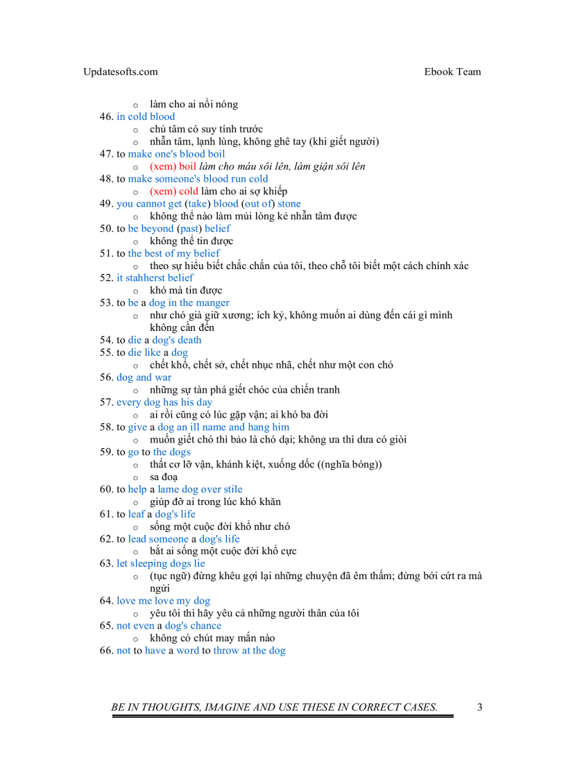 image for page Thành ngữ Tiếng Anh