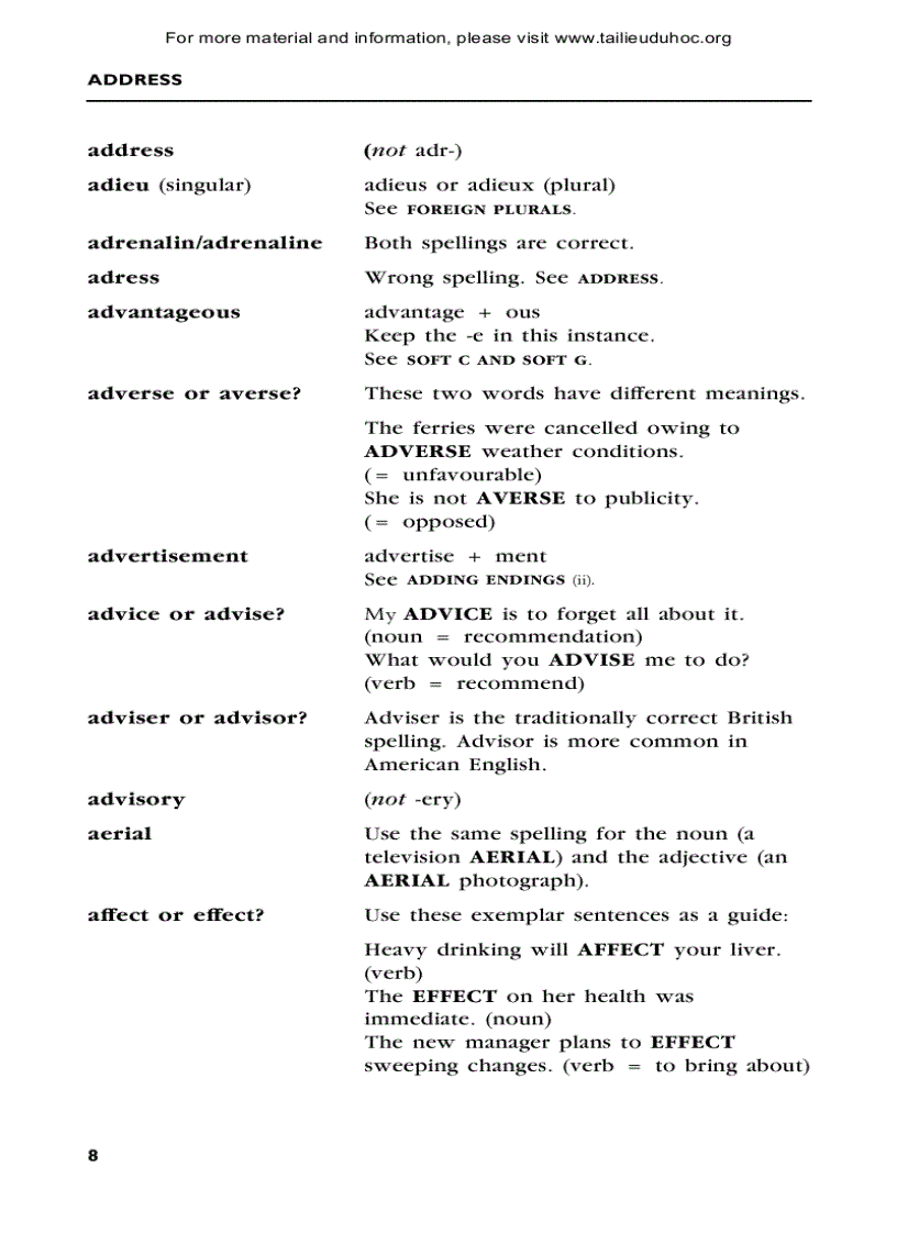 image for page The A to Z of Correct English
