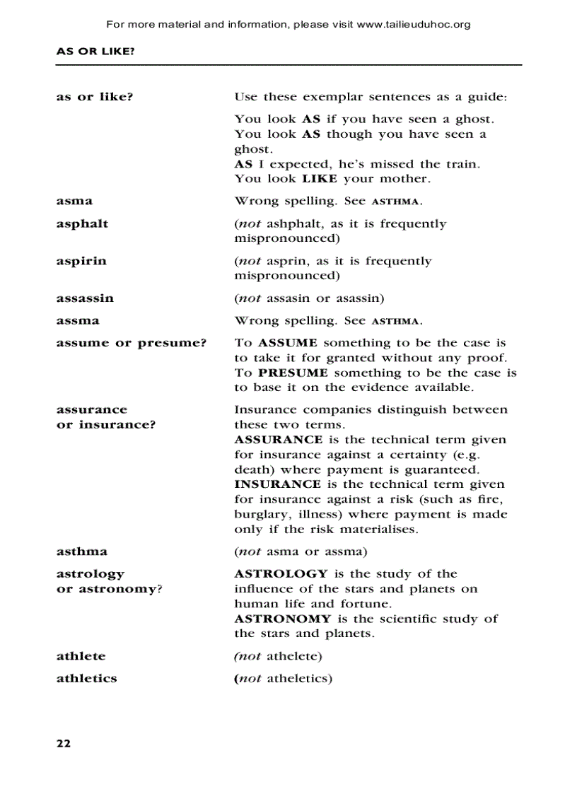 image for page The A to Z of Correct English