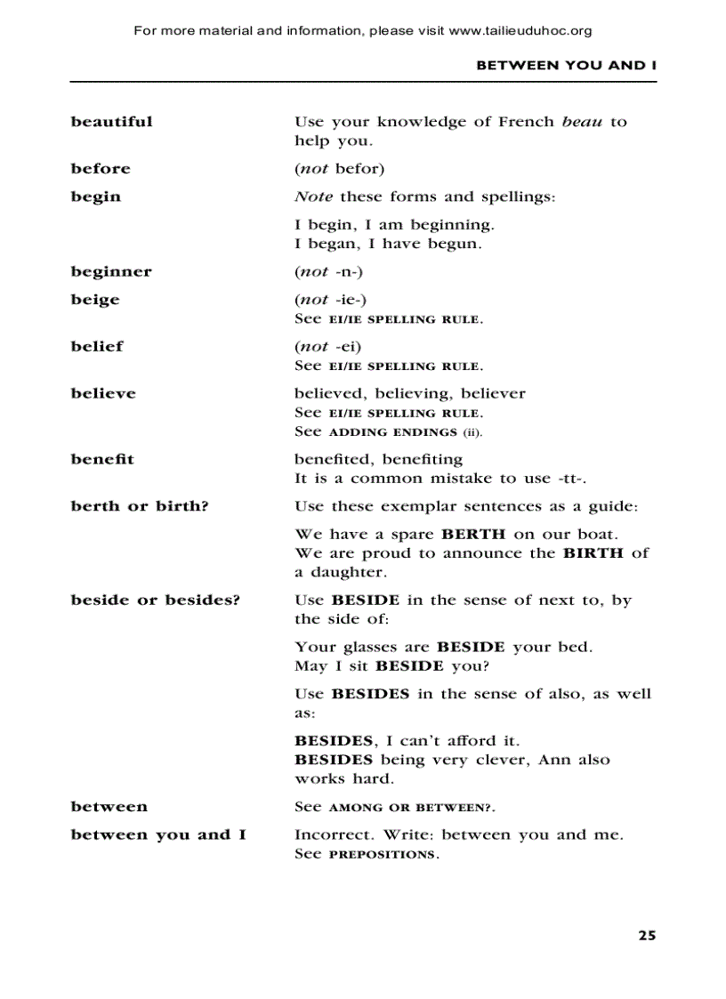 image for page The A to Z of Correct English