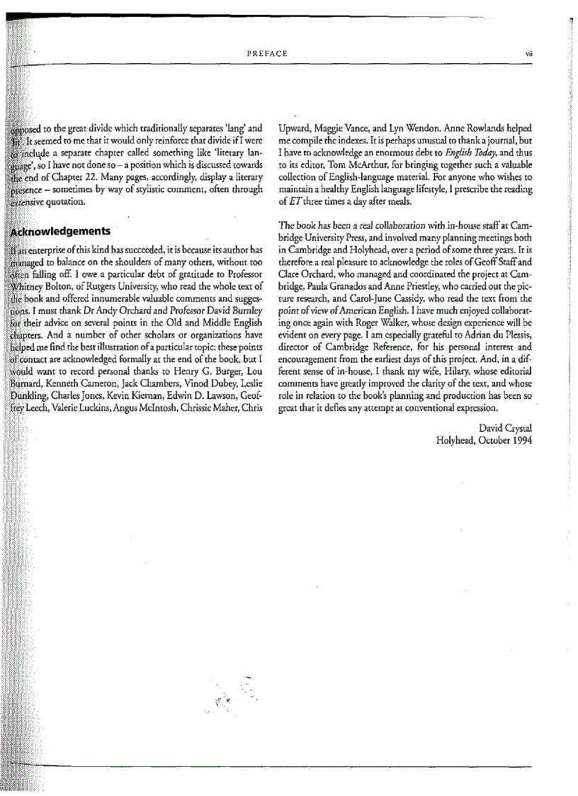 image for page The Cambridge Encyclopedia Of The English Language