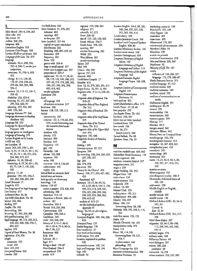 image for page The Cambridge Encyclopedia Of The English Language