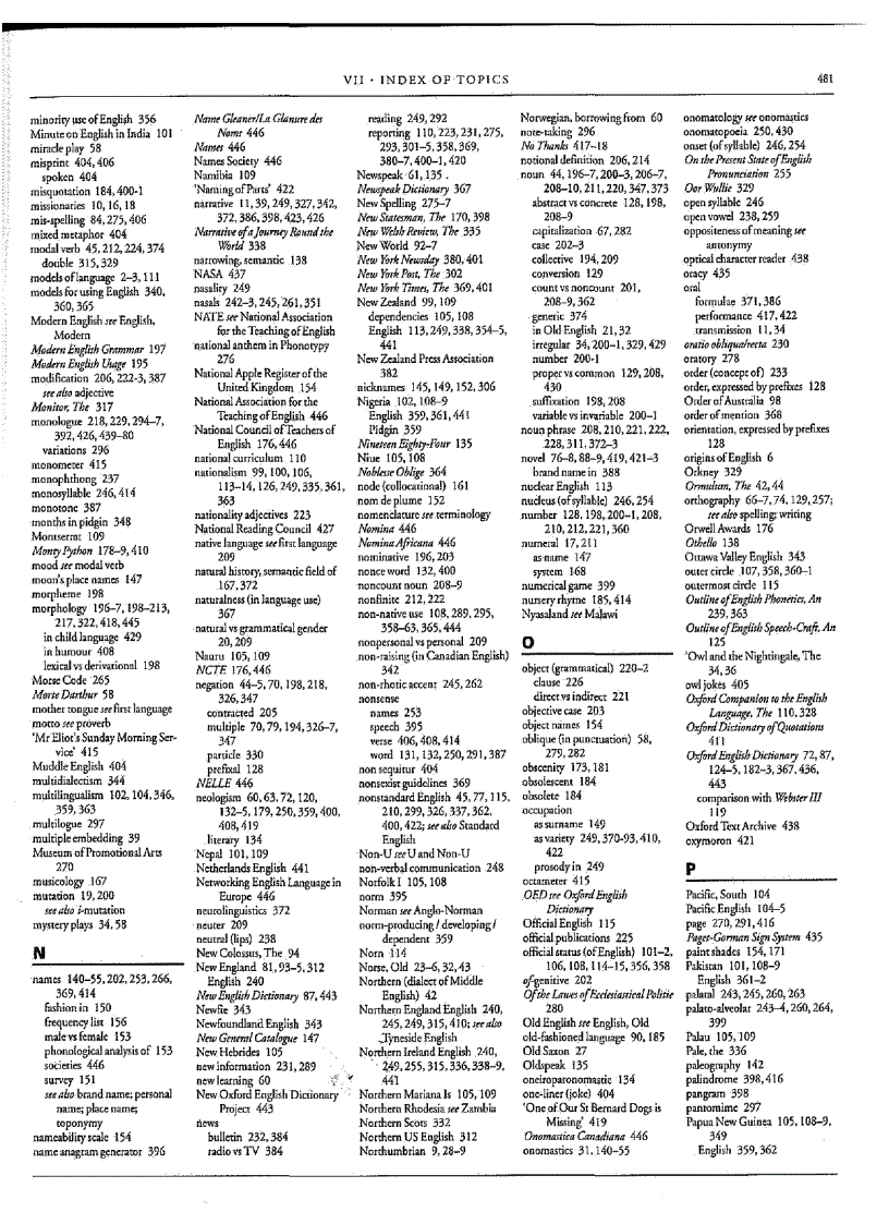 image for page The Cambridge Encyclopedia Of The English Language