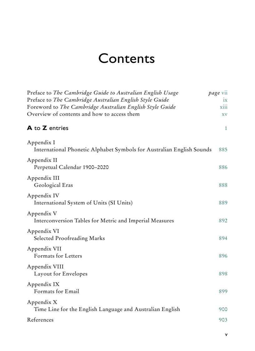 image for page The Cambridge Guide to Australian English Usage