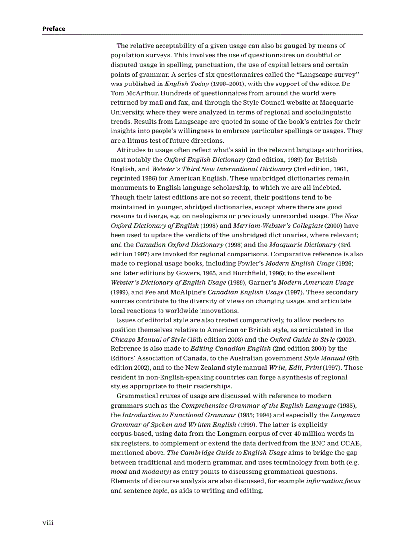 image for page The Cambridge Guide to English Usage