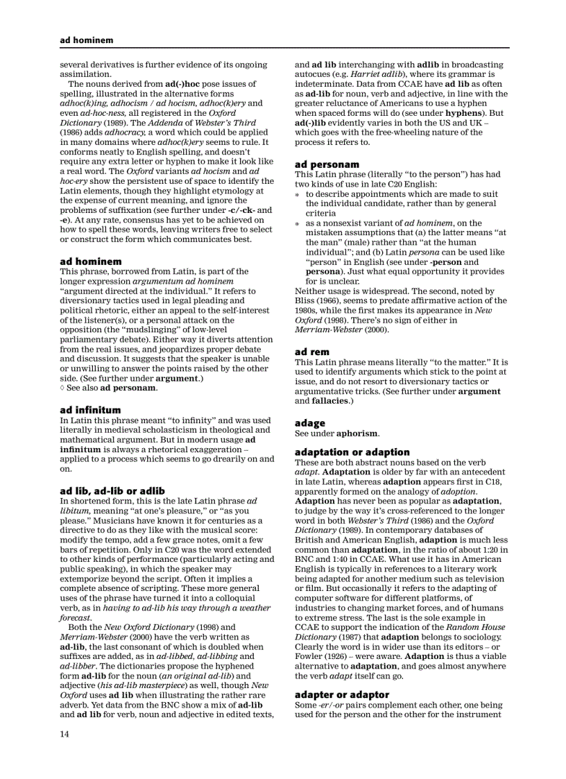 image for page The Cambridge Guide to English Usage