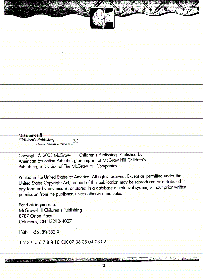 image for page The Complete Book of Handwriting