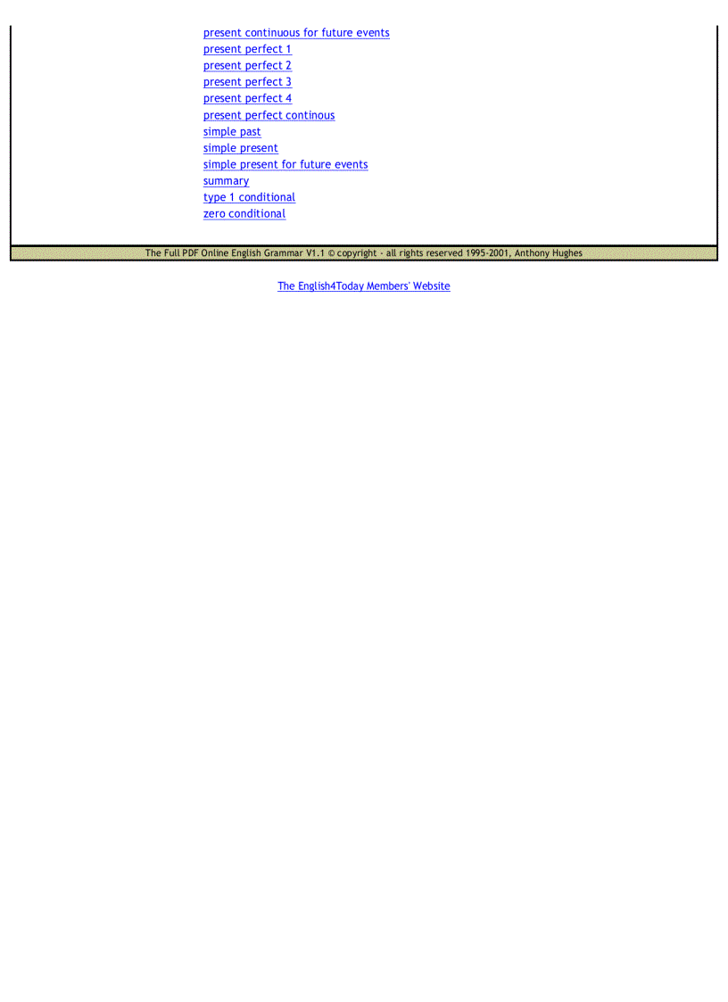 image for page The Online English Grammar