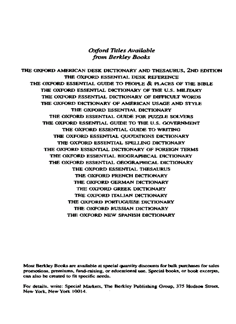 image for page The Oxford essensial guide to writing