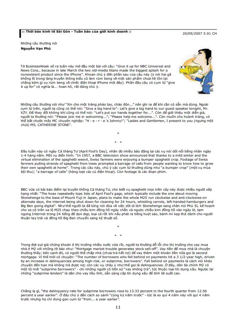 image for page Tiếng Anh theo dòng thời sự từ 3 9 2007