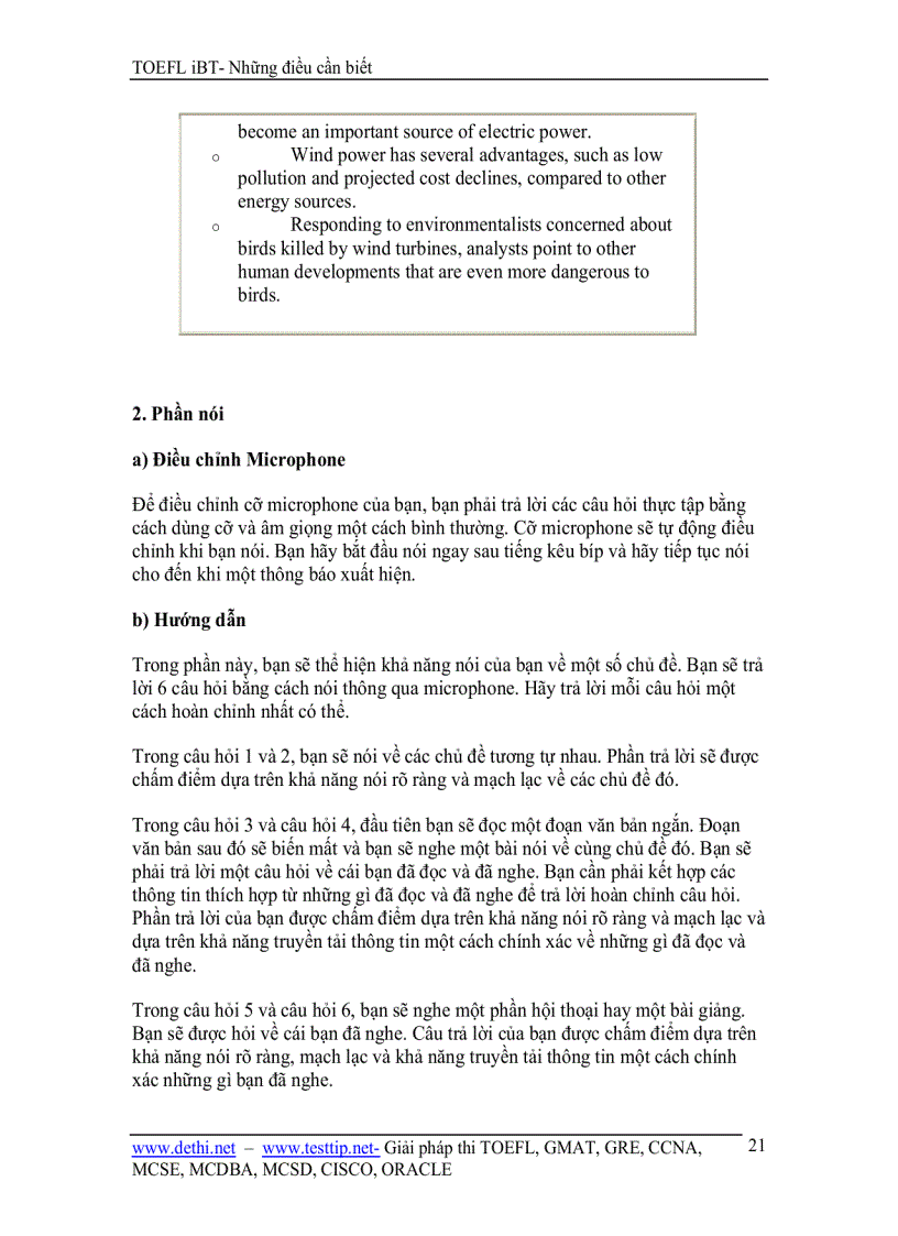 image for page TOEFL iBT Những Điều Cần Biết