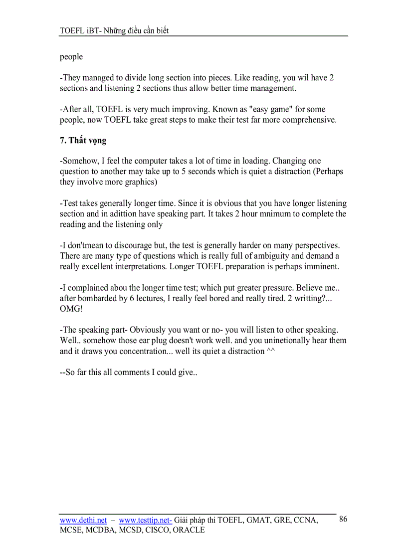 image for page TOEFL iBT Những Điều Cần Biết
