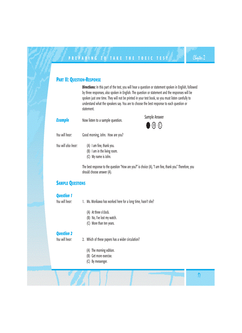 image for page TOEIC Examinee Handbook