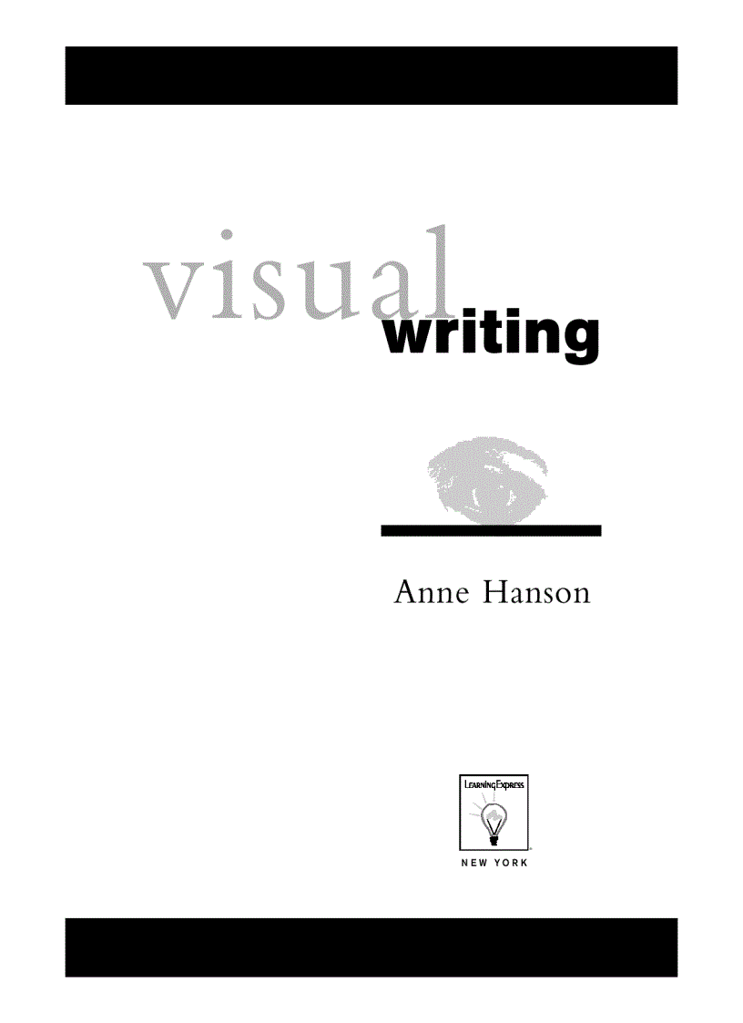 image for page Visual Writing
