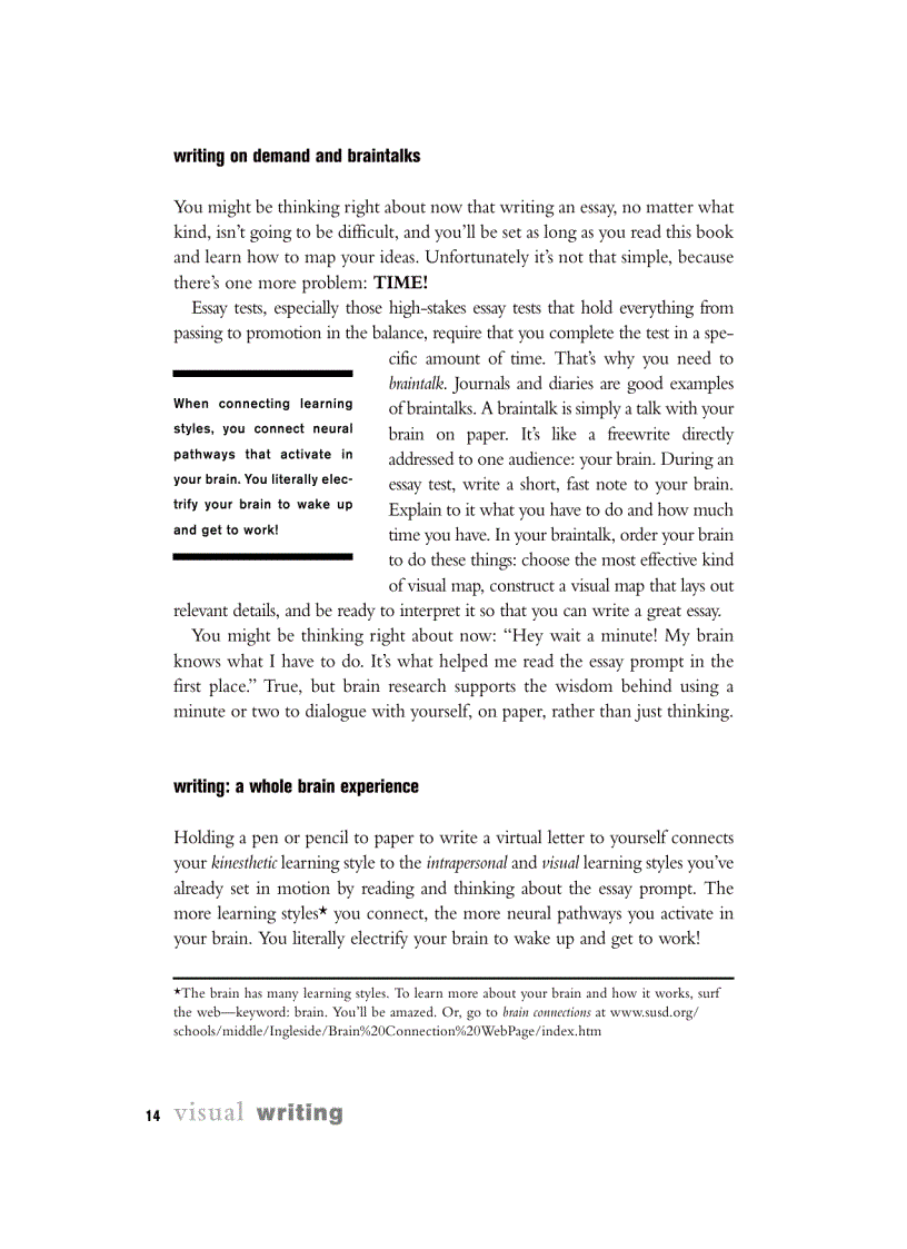 image for page Visual Writing