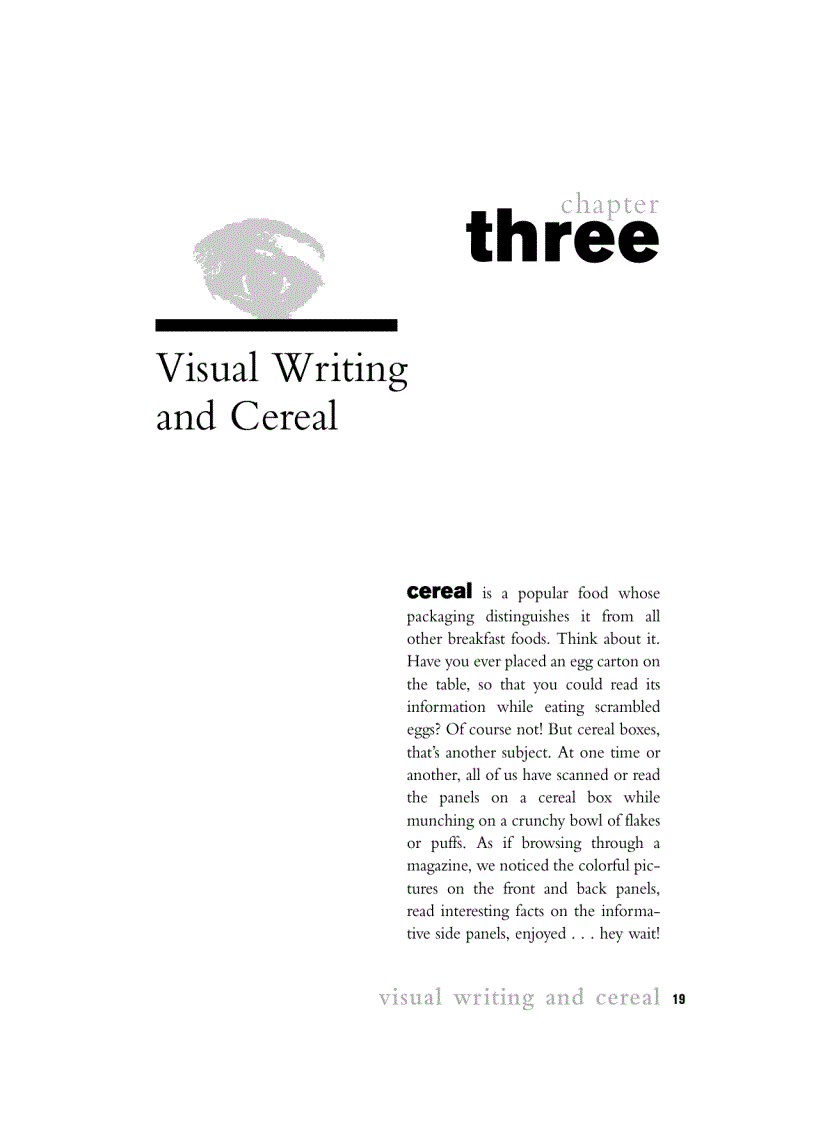 image for page Visual Writing