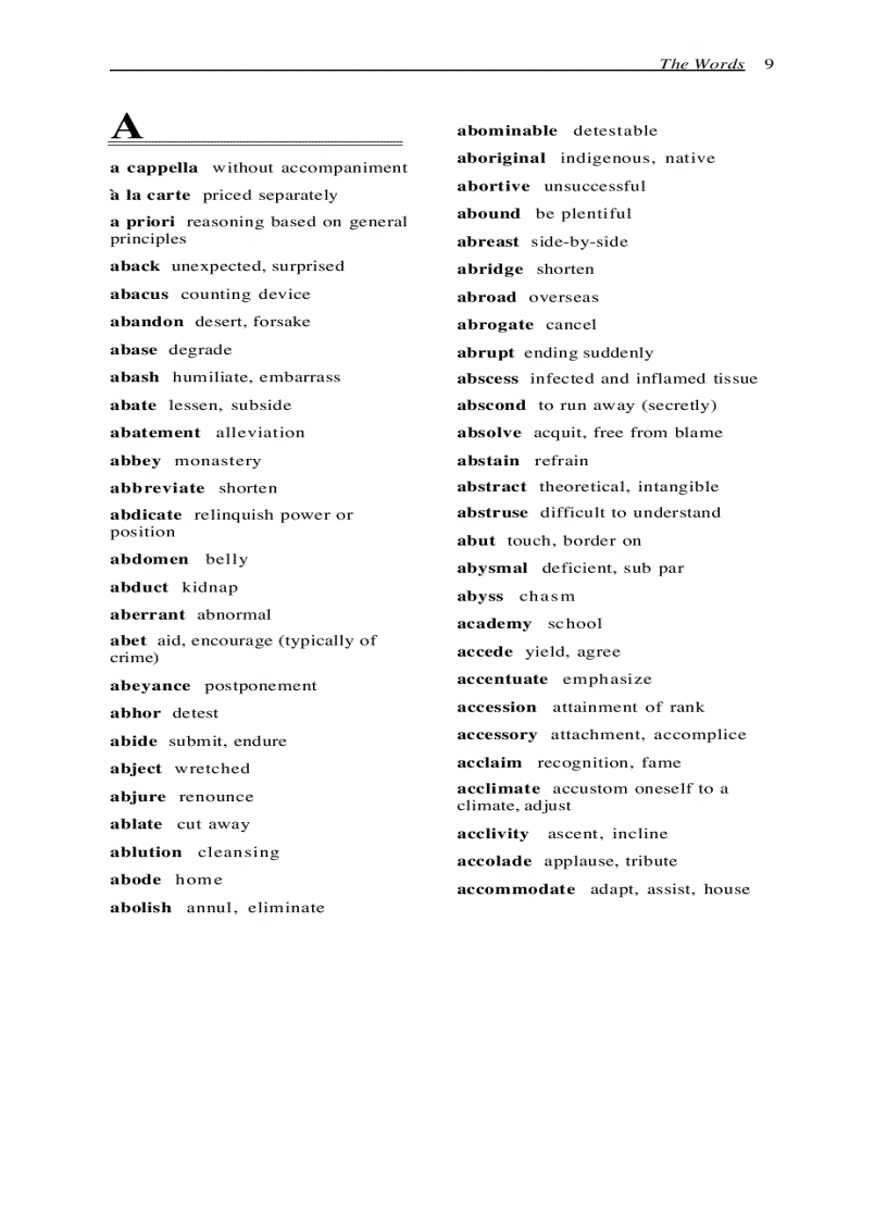 image for page Vocabulary 4000 The 4000 Words Essential for an Educated Vocabulary