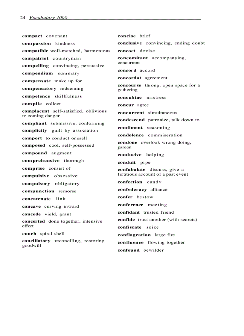 image for page Vocabulary 4000 The 4000 Words Essential for an Educated Vocabulary