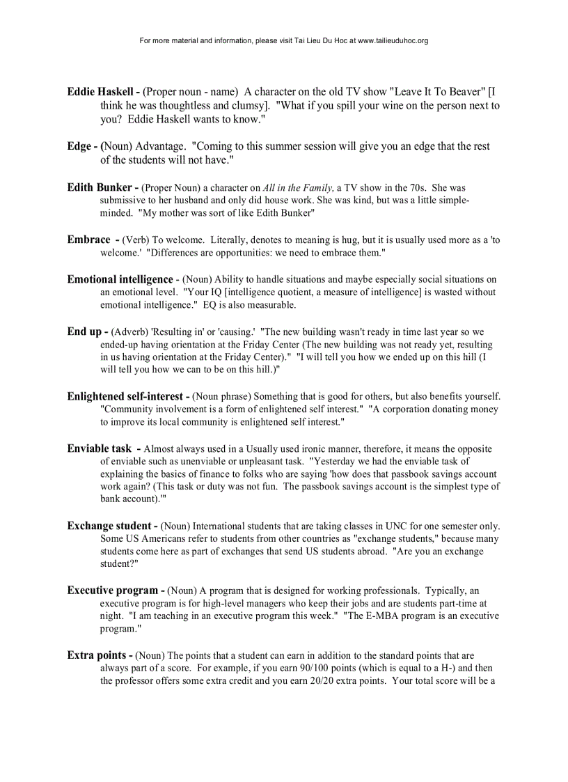 image for page Vocabulary MBA