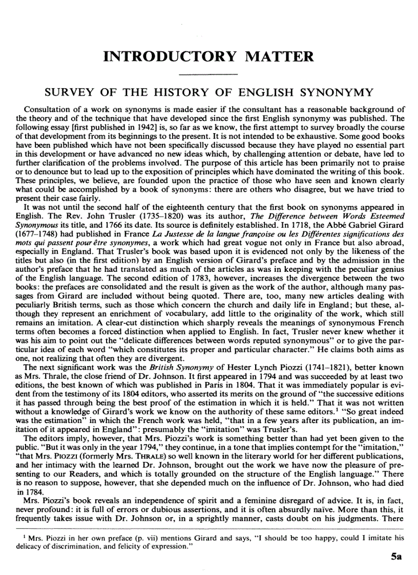 image for page Webster s New Dictionary of Synonyms A Dictionary of Discriminated Synonyms with Antonyms and Analogous and Contrasted Words