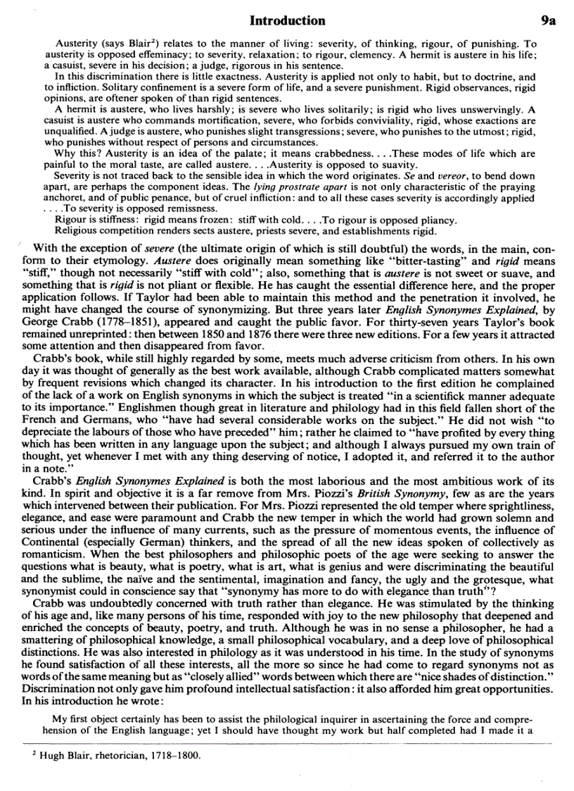 image for page Webster s New Dictionary of Synonyms A Dictionary of Discriminated Synonyms with Antonyms and Analogous and Contrasted Words