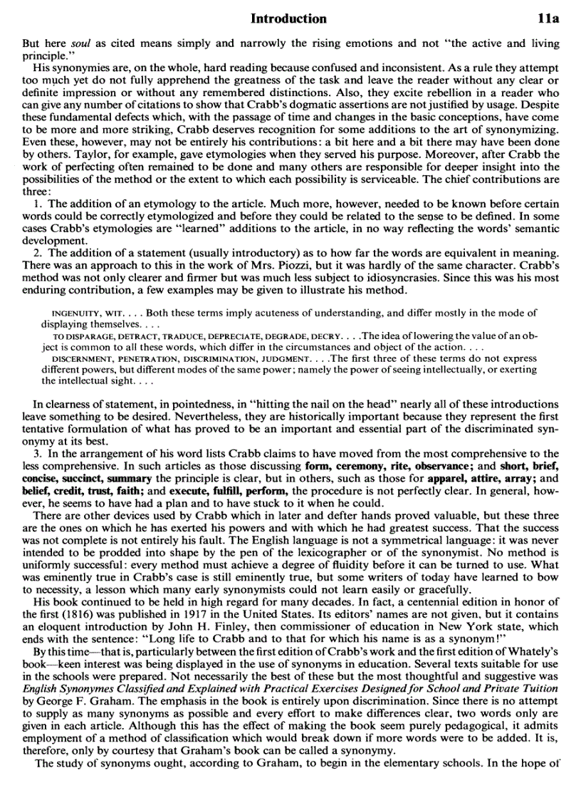 image for page Webster s New Dictionary of Synonyms A Dictionary of Discriminated Synonyms with Antonyms and Analogous and Contrasted Words