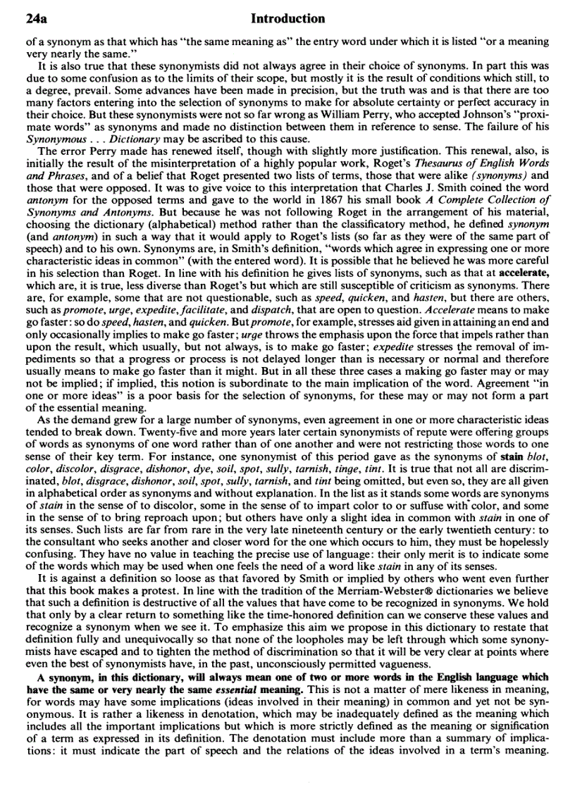 image for page Webster s New Dictionary of Synonyms A Dictionary of Discriminated Synonyms with Antonyms and Analogous and Contrasted Words