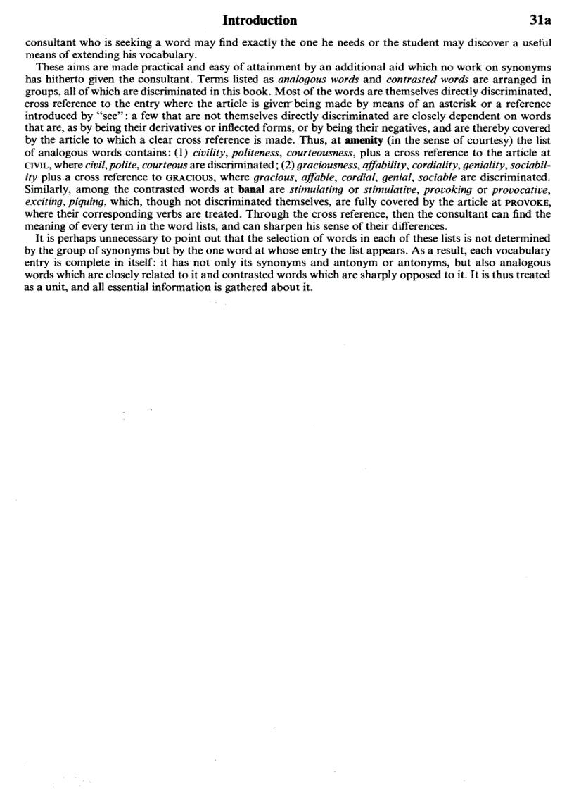 image for page Webster s New Dictionary of Synonyms A Dictionary of Discriminated Synonyms with Antonyms and Analogous and Contrasted Words