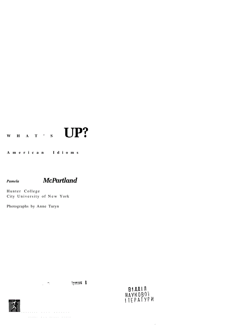 image for page What s Up American Idioms