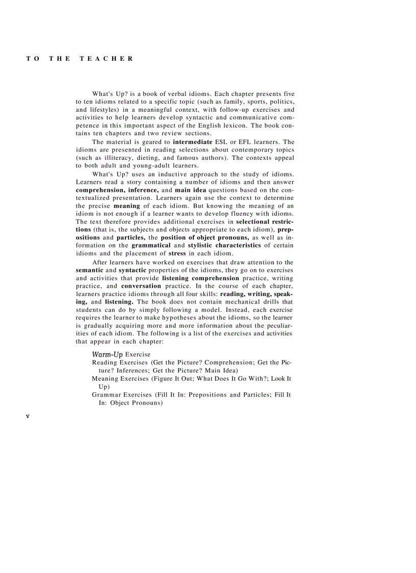 image for page What s Up American Idioms