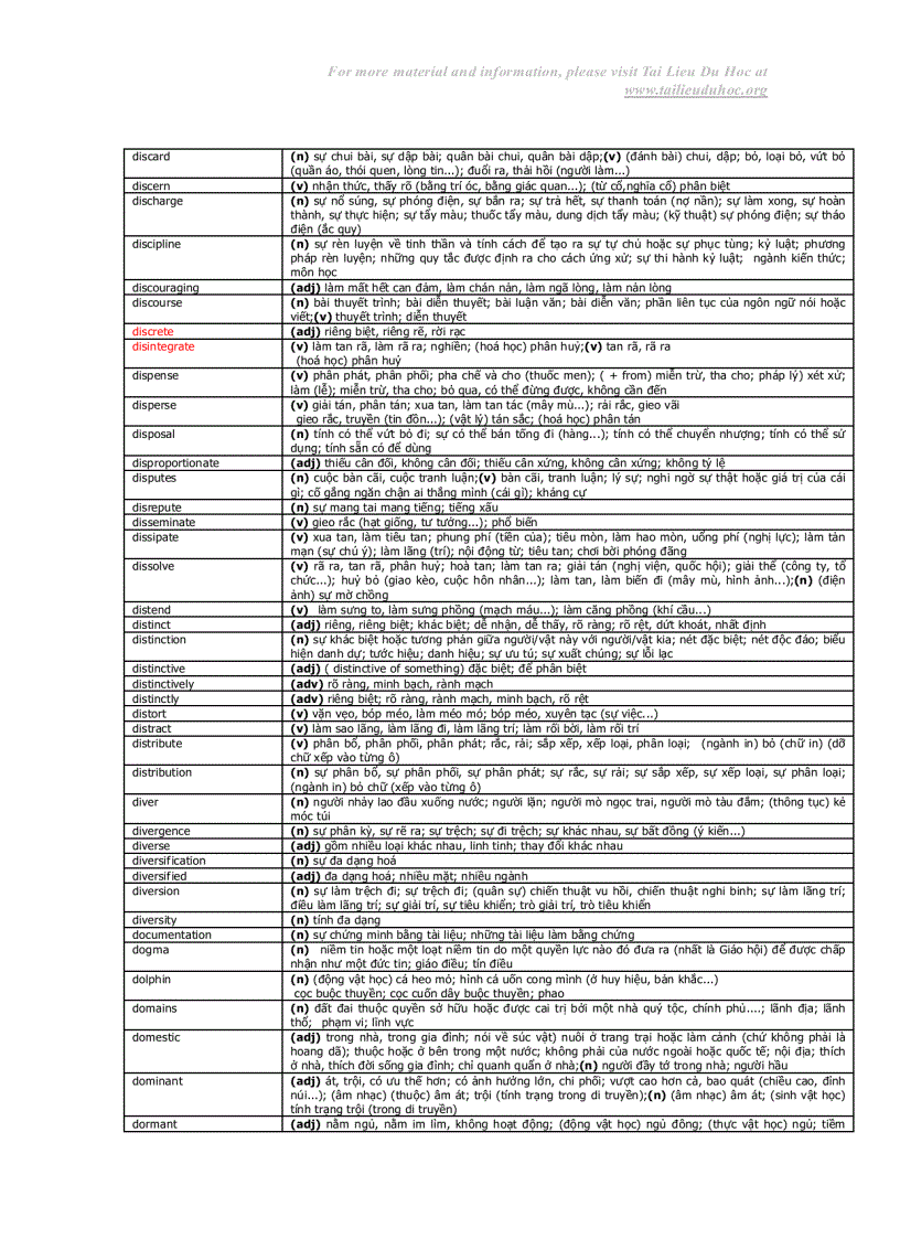 image for page Word List