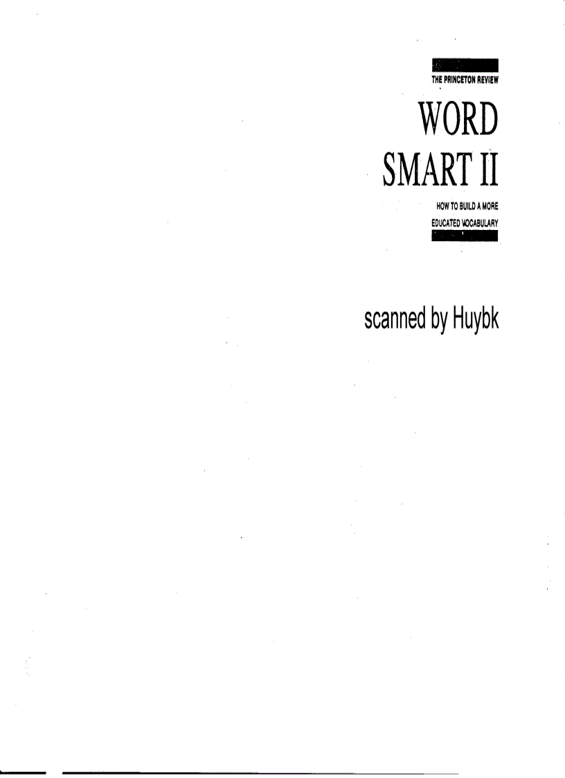 image for page Word Smart II
