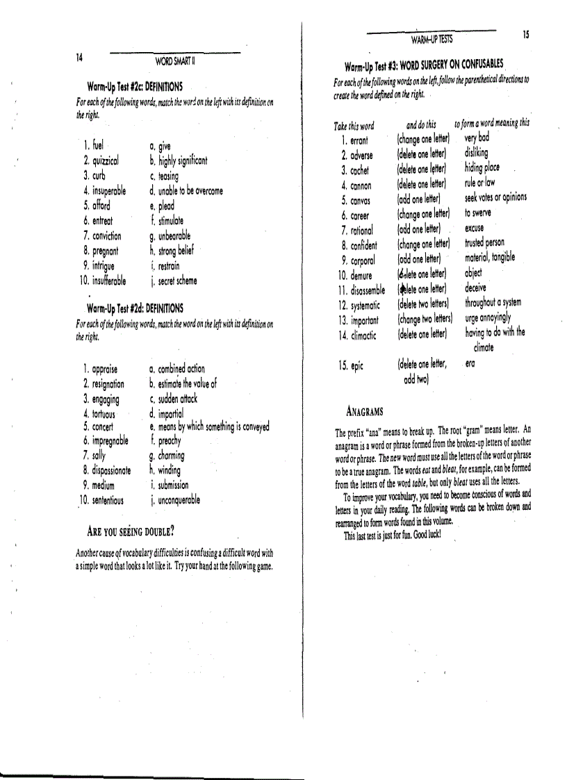 image for page Word Smart II