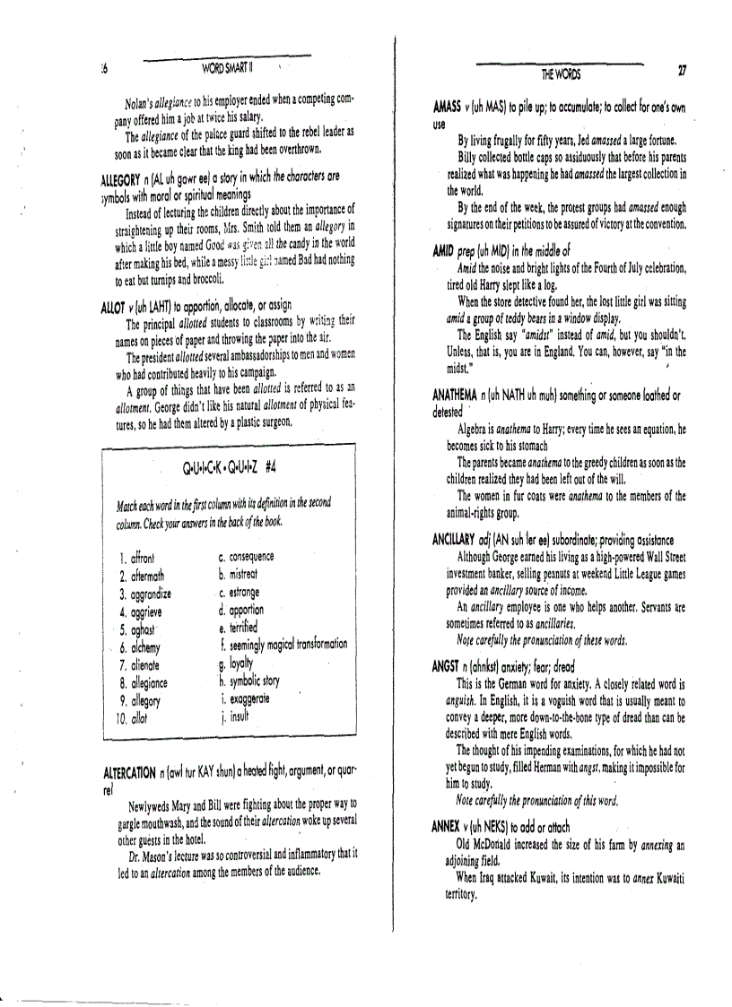 image for page Word Smart II