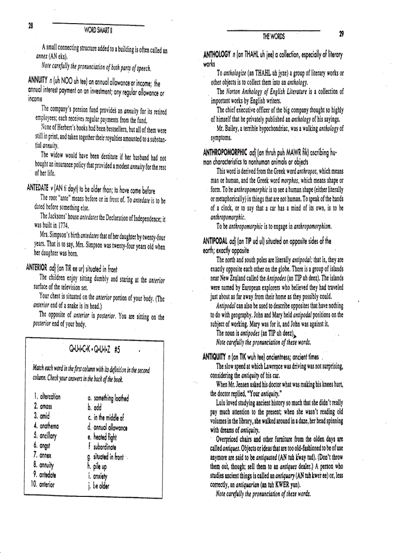 image for page Word Smart II