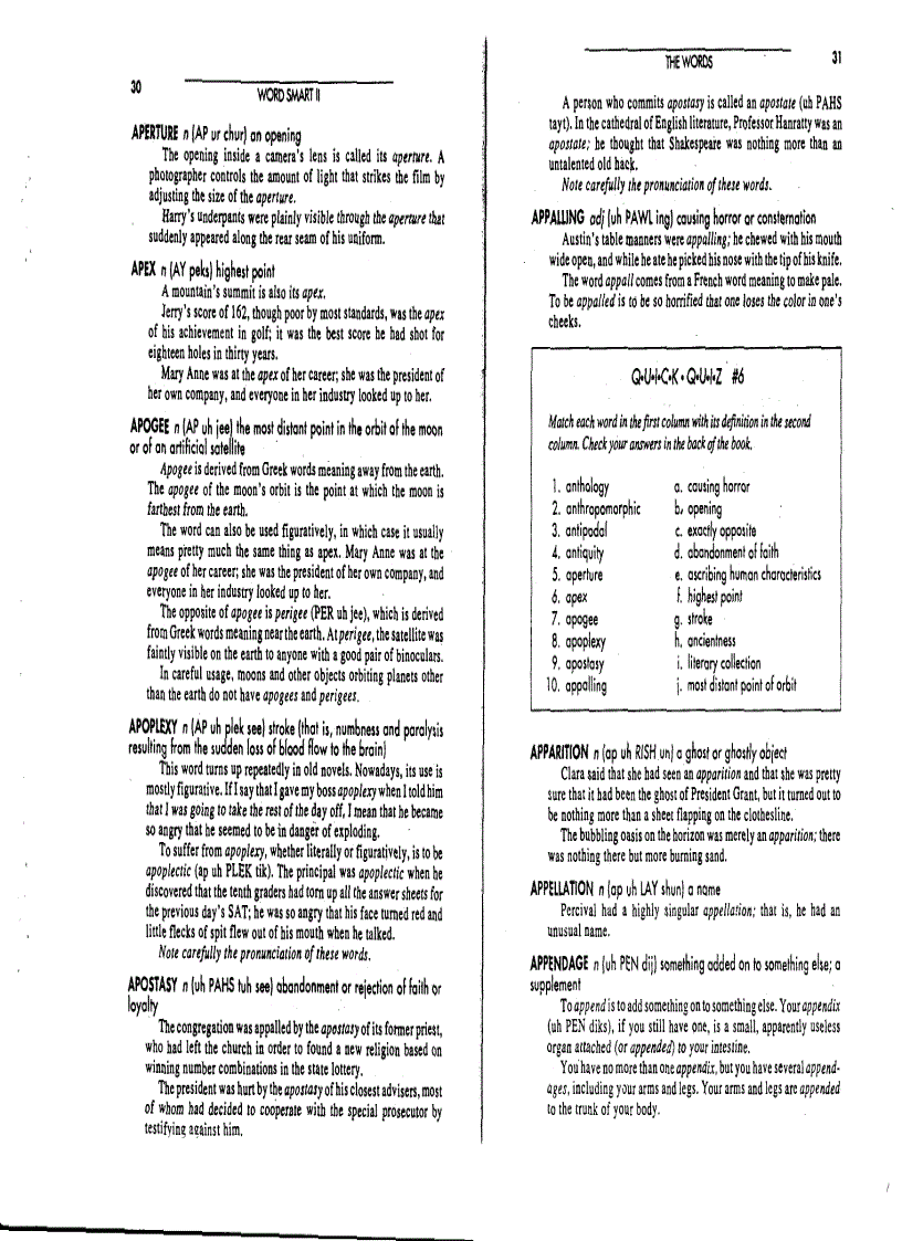 image for page Word Smart II