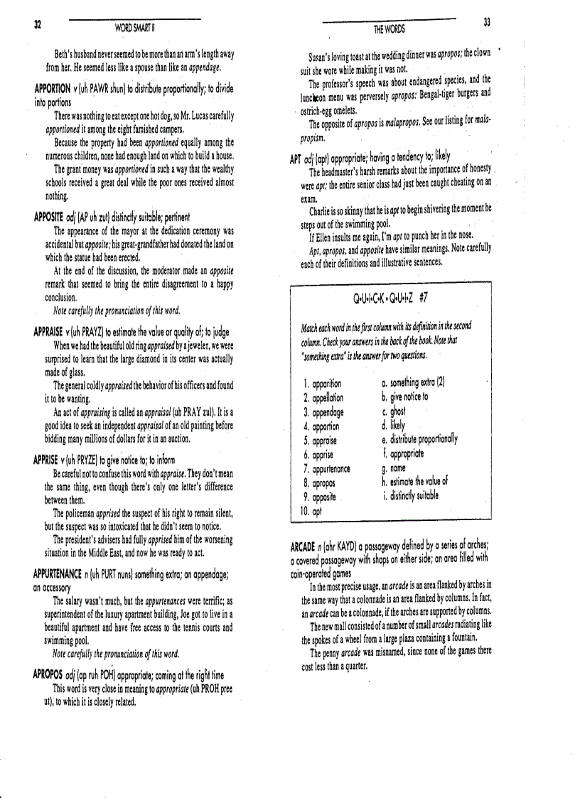 image for page Word Smart II