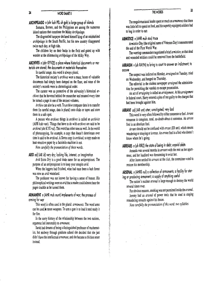 image for page Word Smart II